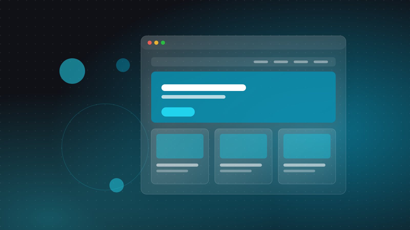 Landing pages avec l'éditeur de site : template vierge et patterns de sections
